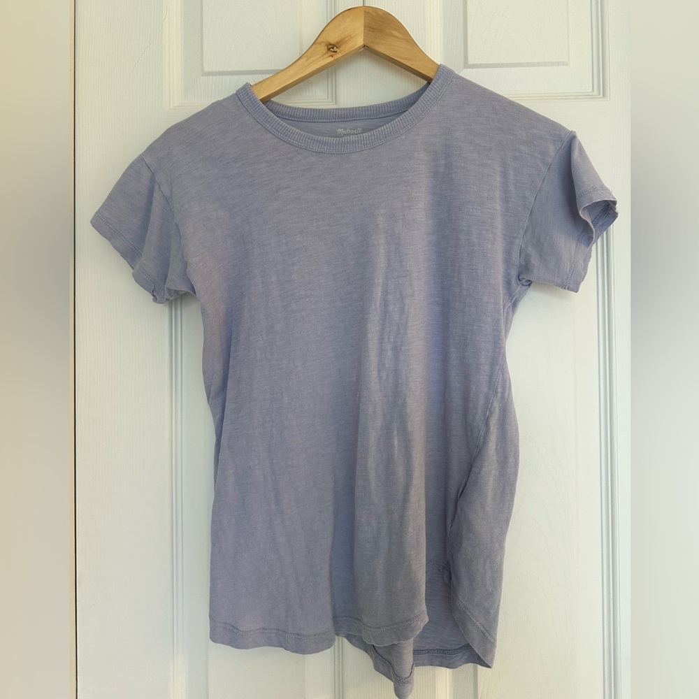 Madewell Vintage Tee in Washed Lavender – Size XS